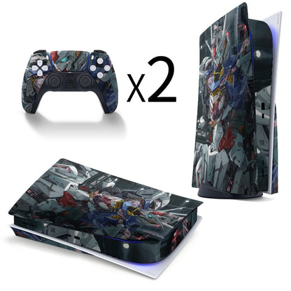Studeazy™ - Pack Sticker PS5 Personnalisé (Console + manettes)