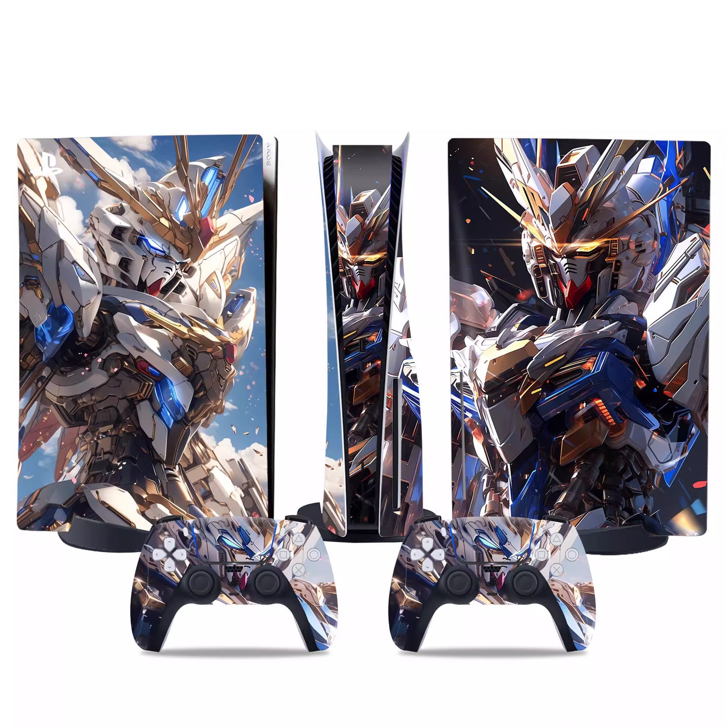 Studeazy™ - Pack Sticker PS5 Personnalisé (Console + manettes)